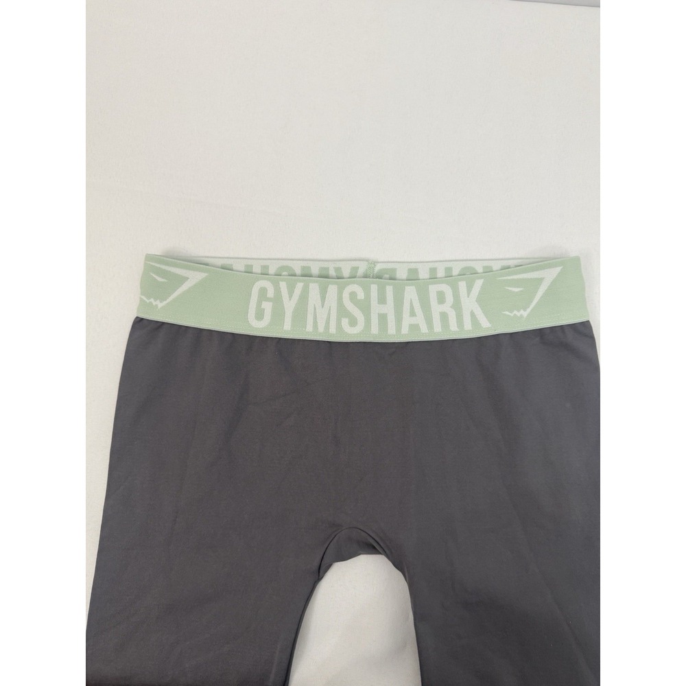 NWT Gymshark Cropped Leggings Charcoal Womens Size S - Picture 4 of 7